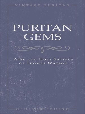 cover image of Puritan Gems